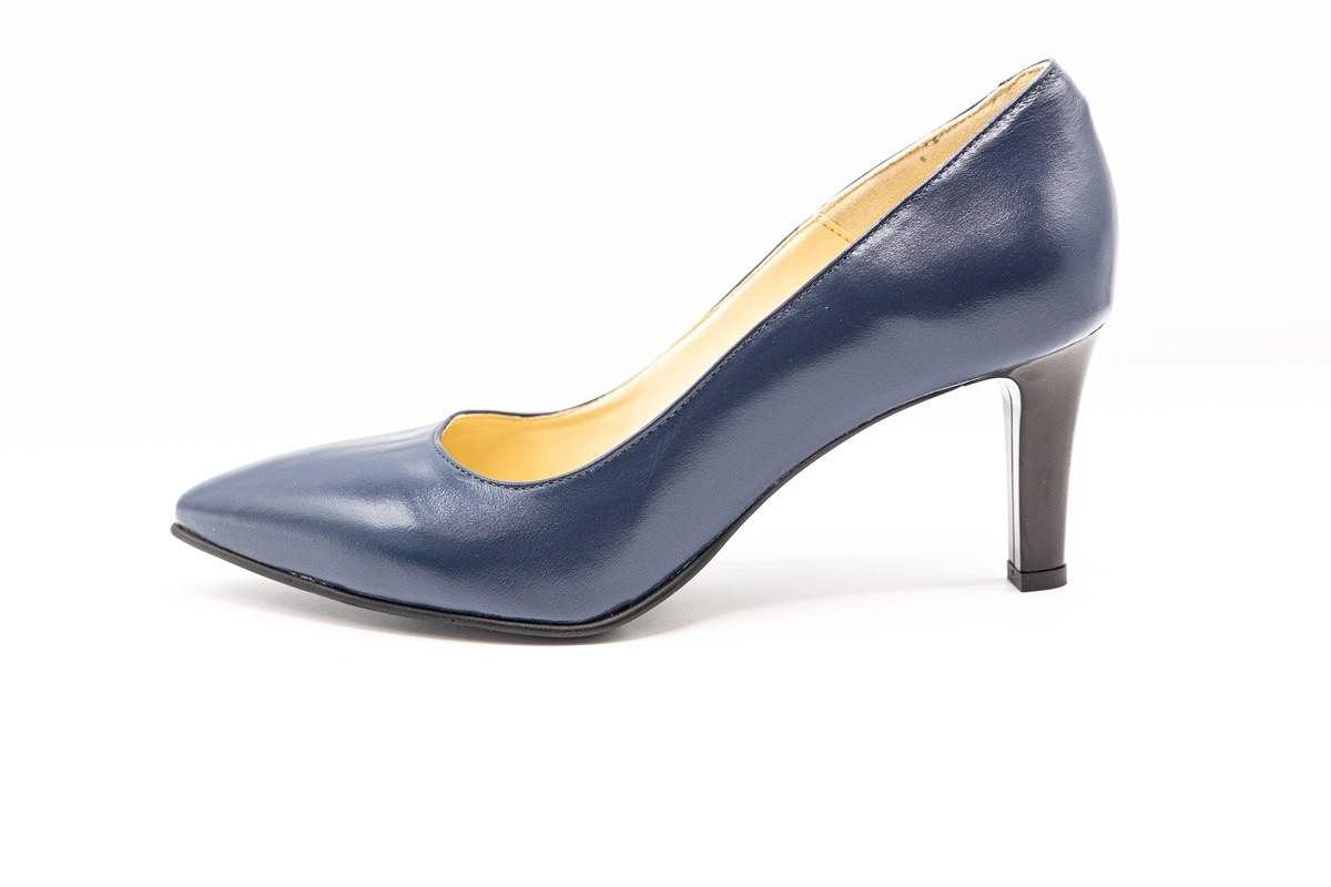 Pantofi femei, piele naturala,NIK M 332BLU Femei